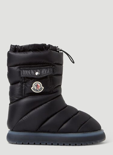 Gaia Pocket Snow Boots Moncler Gaia Pocket Snow Boots Black mon0251028