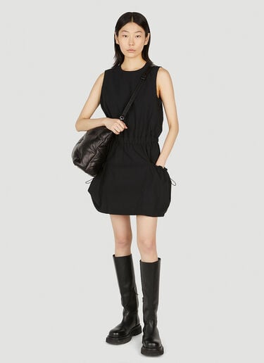 Drawstring Dress Moncler Drawstring Dress Black mon0252024