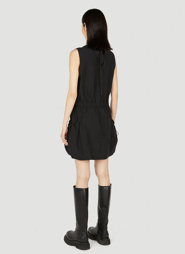 Drawstring Dress Moncler Drawstring Dress Black mon0252024