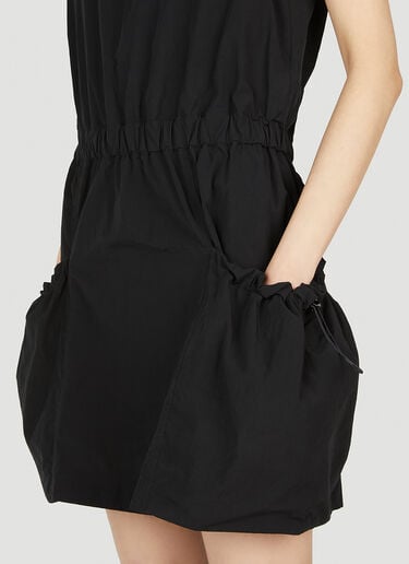 Drawstring Dress Moncler Drawstring Dress Black mon0252024
