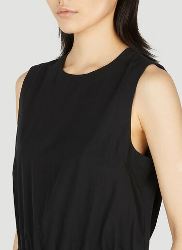Drawstring Dress Moncler Drawstring Dress Black mon0252024