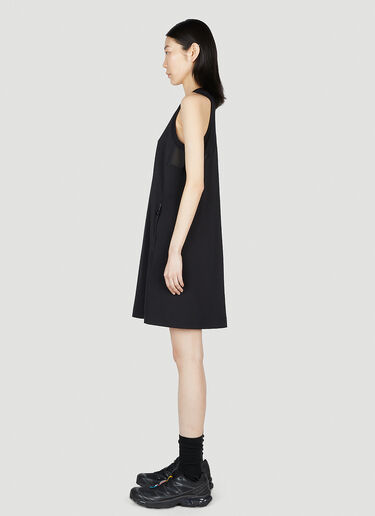 Logo Print Dress Moncler Logo Print Dress Black mon0252066