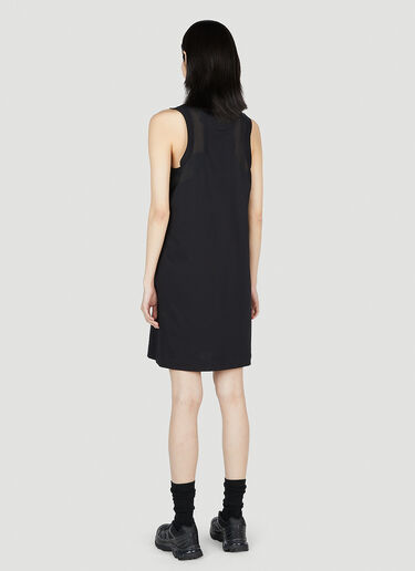 Logo Print Dress Moncler Logo Print Dress Black mon0252066