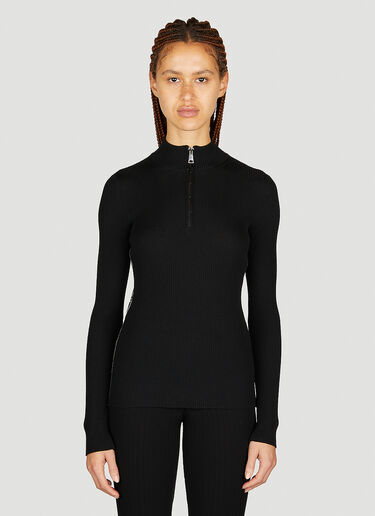 로고 자카드 스웨터 Moncler 로고 자카드 스웨터 블랙 mon0253039