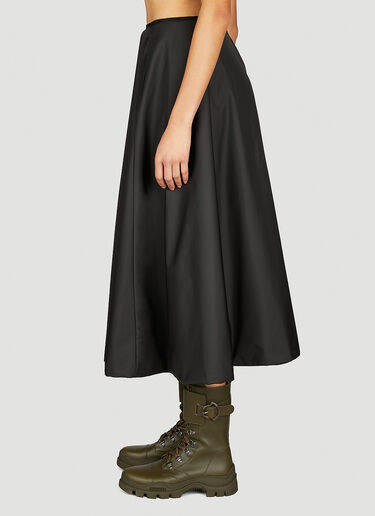 Volume Midi Skirt Moncler Volume Midi Skirt Black mon0254026