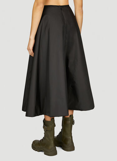 Volume Midi Skirt Moncler Volume Midi Skirt Black mon0254026