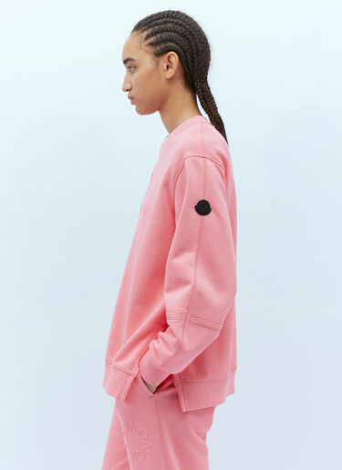 エンボスロゴスウェットシャツ Moncler エンボスロゴスウェットシャツ ピンク mon0255033