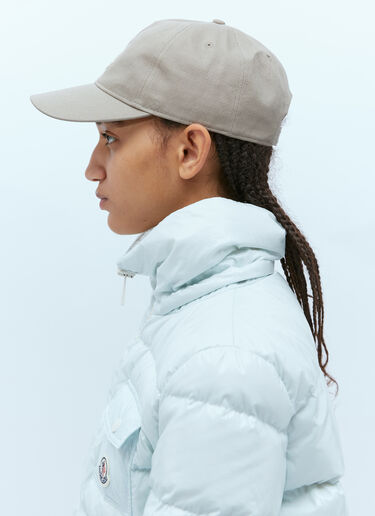 Moncler 로고 패치 베이스볼 캡 베이지 mon0255049
