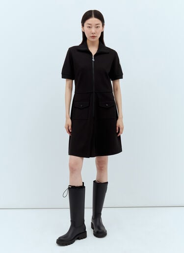Moncler 폴로 미니 원피스 블랙 mon0257049