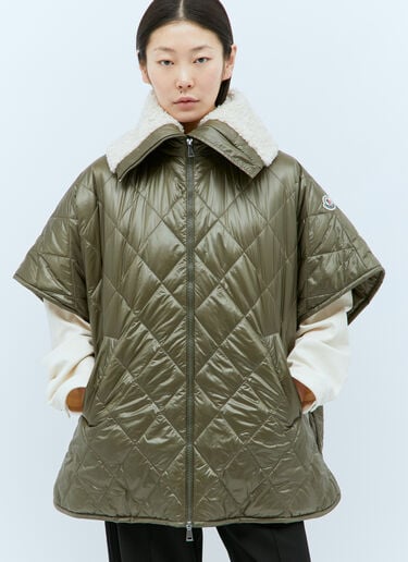 Moncler 패딩 마감 케이프  그린 mon0258023