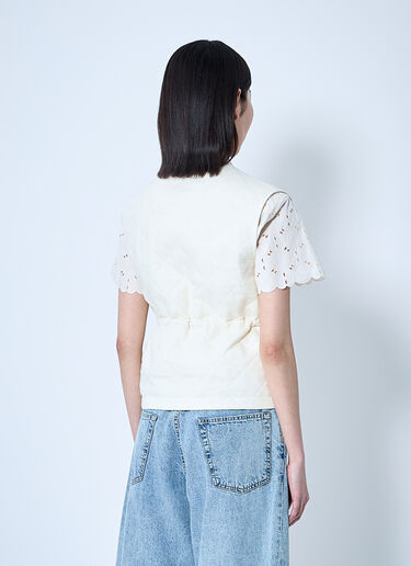Moncler Vigny 衬垫绗缝背心  米色 mon0260003