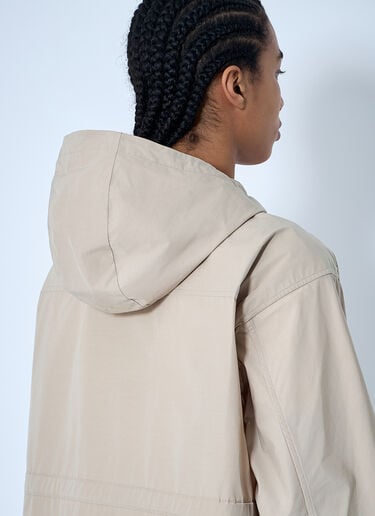 Peronne Long Parka Jacket Moncler Peronne Long Parka Jacket Beige mon0260011