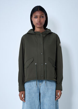Moncler Noizay Short Parka Jacket Olive mon0261003