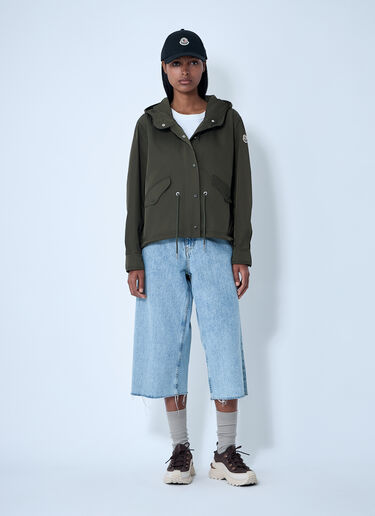 Noizay Short Parka Jacket Moncler Noizay Short Parka Jacket Olive mon0261003