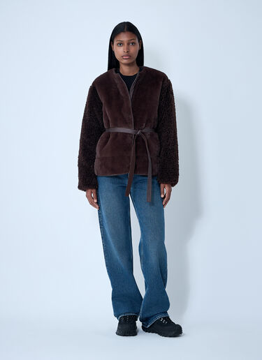Jouillat Down Jacket Moncler Jouillat Down Jacket Brown mon0261022