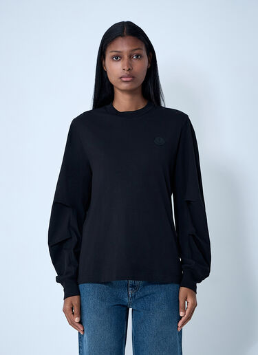 Cotton Sweatshirt Moncler Cotton Sweatshirt Black mon0261024