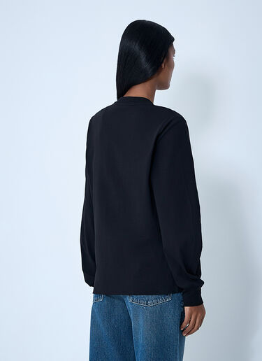 Cotton Sweatshirt Moncler Cotton Sweatshirt Black mon0261024