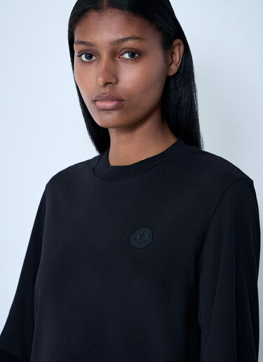 Cotton Sweatshirt Moncler Cotton Sweatshirt Black mon0261024