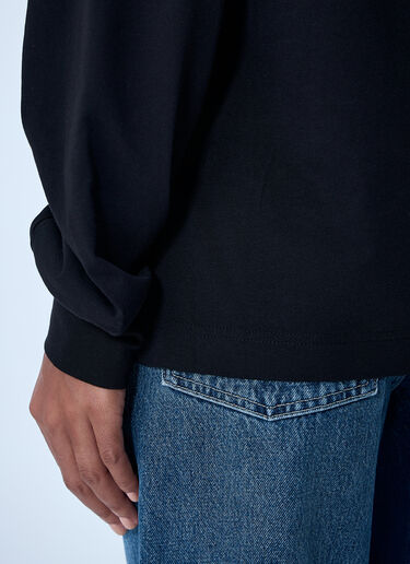 Cotton Sweatshirt Moncler Cotton Sweatshirt Black mon0261024