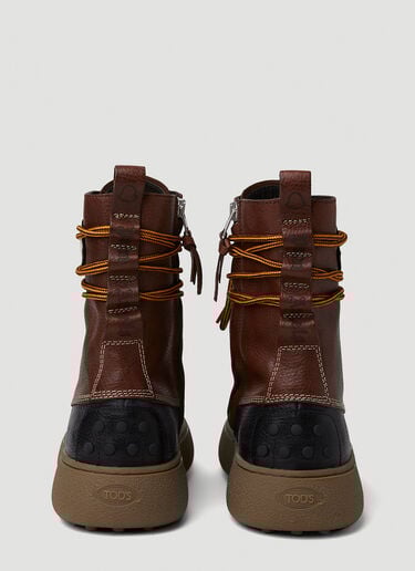 x Tod's Winter Boots 8 Moncler Palm Angels x Tod's Winter Boots Brown mpa0351010
