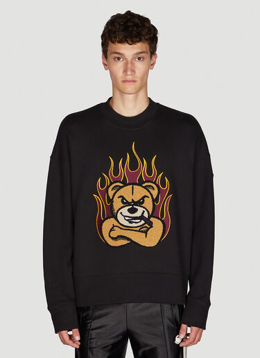 8 Moncler Palm Angels 小熊运动衫 黑色 mpa0351015
