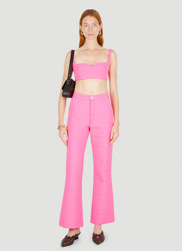 Quilted Heart Top Marco Rambaldi Quilted Heart Top Pink mra0250010