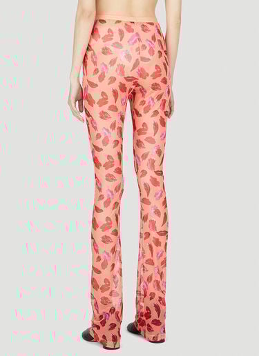Marco Rambaldi Lips Mesh Leggings Orange mra0252004