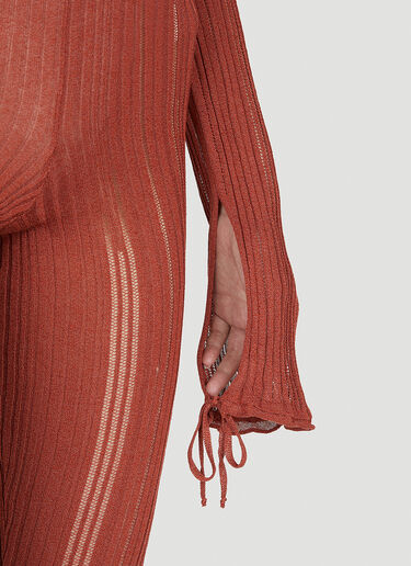Ribbed Knit Shirt Marco Rambaldi Ribbed Knit Shirt Brown mra0252019