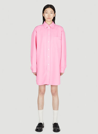Shirt Dress Meryll Rogge Shirt Dress Pink mrl0252011