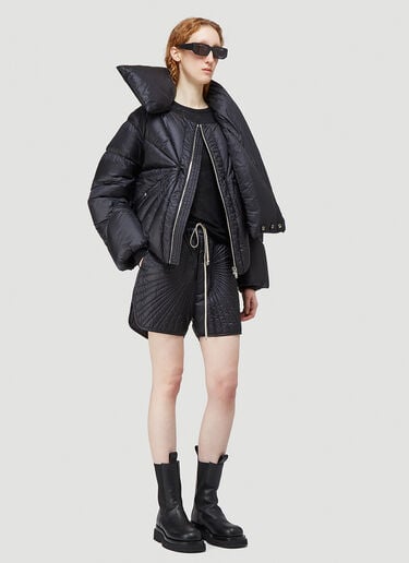 Drawstring Shorts Moncler x Rick Owens Drawstring Shorts Black mro0242012