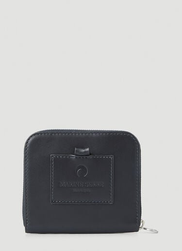 Moon Embossed Wallet Marine Serre Moon Embossed Wallet Black mrs0352008
