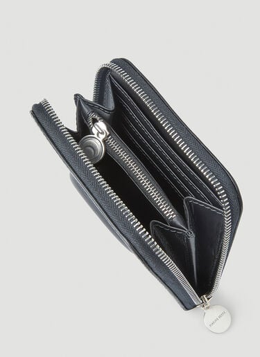 Moon Embossed Wallet Marine Serre Moon Embossed Wallet Black mrs0352008