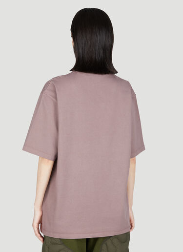 Moncler Salehe Bembury 徽标印花 T 恤 紫色 msb0254003