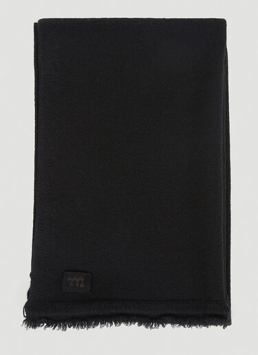 June Knitted Scarf META CAMPANIA COLLECTIVE June Knitted Scarf Black mtc0150013