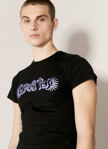 Shrunken T-Shirt Martine Rose Shrunken T-Shirt Black mtr0156015