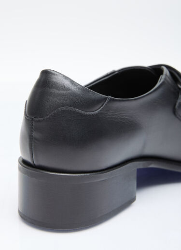 Exaggerated Toe Leather Shoes Martine Rose Exaggerated Toe Leather Shoes Black mtr0156018