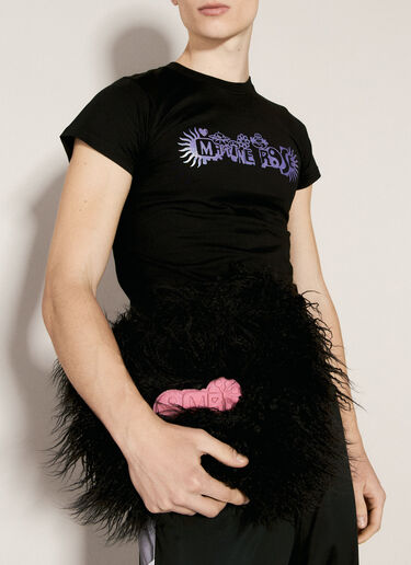 チャームショルダーバッグ Martine Rose チャームショルダーバッグ ブラック mtr0156023