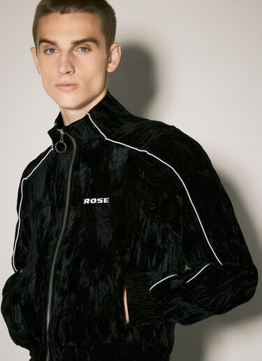 Martine Rose Shrunken Track Jacket Black mtr0158003