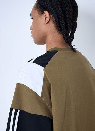 Oversized Panelled T-Shirt Martine Rose Oversized Panelled T-Shirt Green mtr0159011