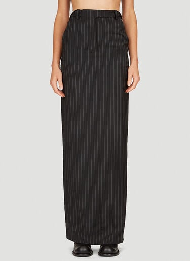Rolled Waistband Tailored Skirt Martine Rose Rolled Waistband Tailored Skirt Black mtr0253003