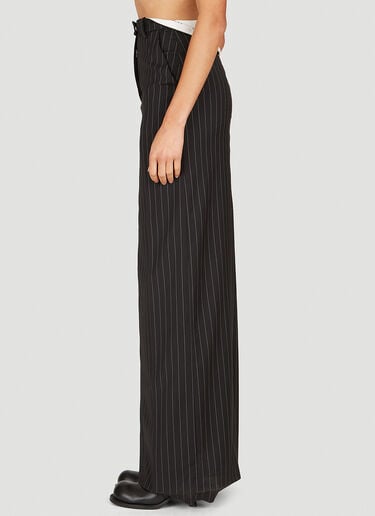 Rolled Waistband Tailored Skirt Martine Rose Rolled Waistband Tailored Skirt Black mtr0253003