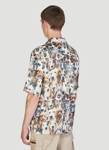 Dog Print Hawaiian Shirt Martine Rose Dog Print Hawaiian Shirt White mtr0352003