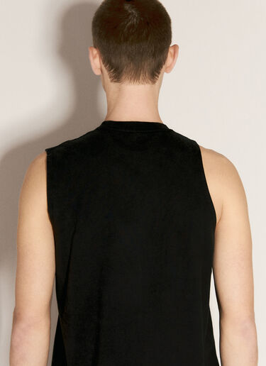 Logo Print Tank Top Martine Rose Logo Print Tank Top Black mtr0356004