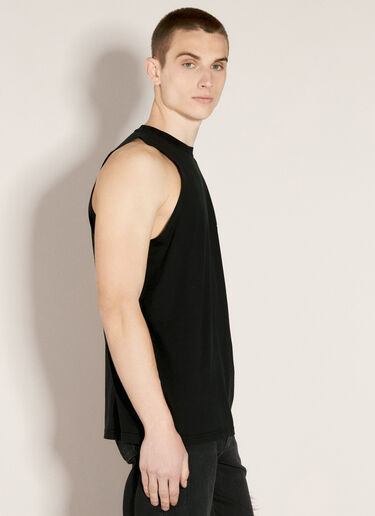 Logo Print Tank Top Martine Rose Logo Print Tank Top Black mtr0356004