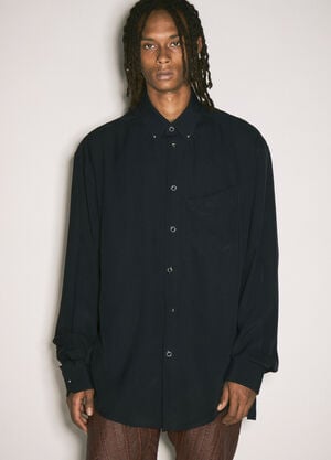 Mugler Pierced Shirt Black mug0158003
