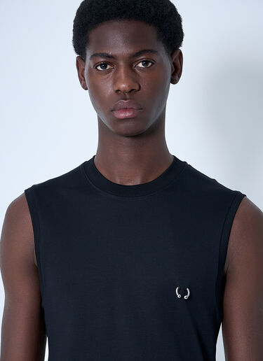 Nipple Tank Top Mugler Nipple Tank Top Black mug0160009