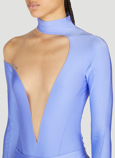 Cut-Out Bodysuit Mugler Cut-Out Bodysuit Purple mug0252019