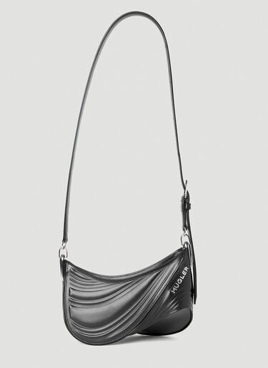 小号 Spiral Curve 01 单肩包 Mugler 小号 Spiral Curve 01 单肩包 黑色 mug0252039