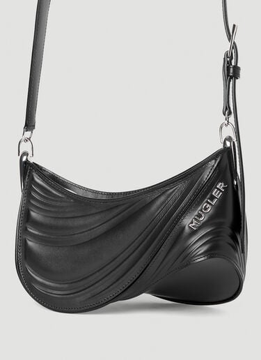 小号 Spiral Curve 01 单肩包 Mugler 小号 Spiral Curve 01 单肩包 黑色 mug0252039