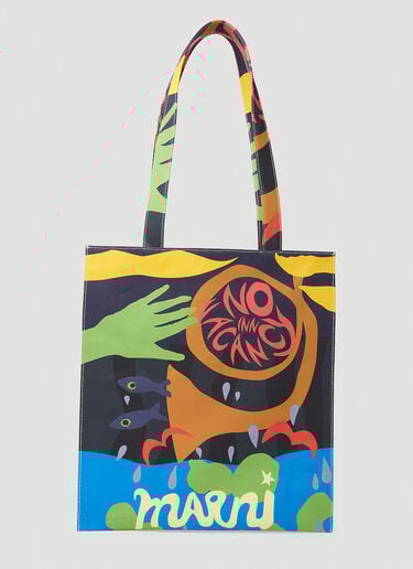 Marni x No Vacancy 하이 서머 토트백 그린 mvy0153016